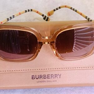 New Burberry Women's Sunglasses - Tan and Brown
